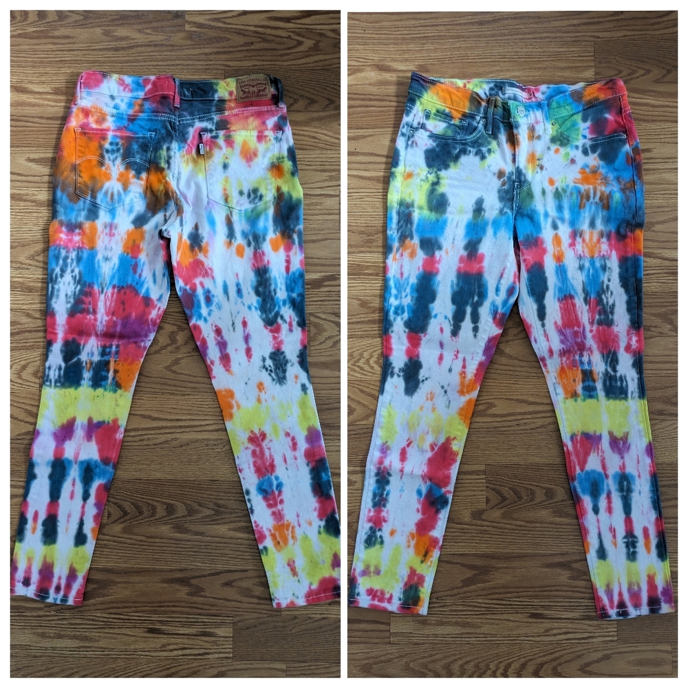 Levis 311 shaping skinny 31 - TYE-DYE